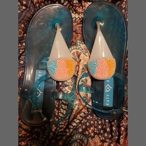 Katy Perry Geli Snowcone Sandals sz 10